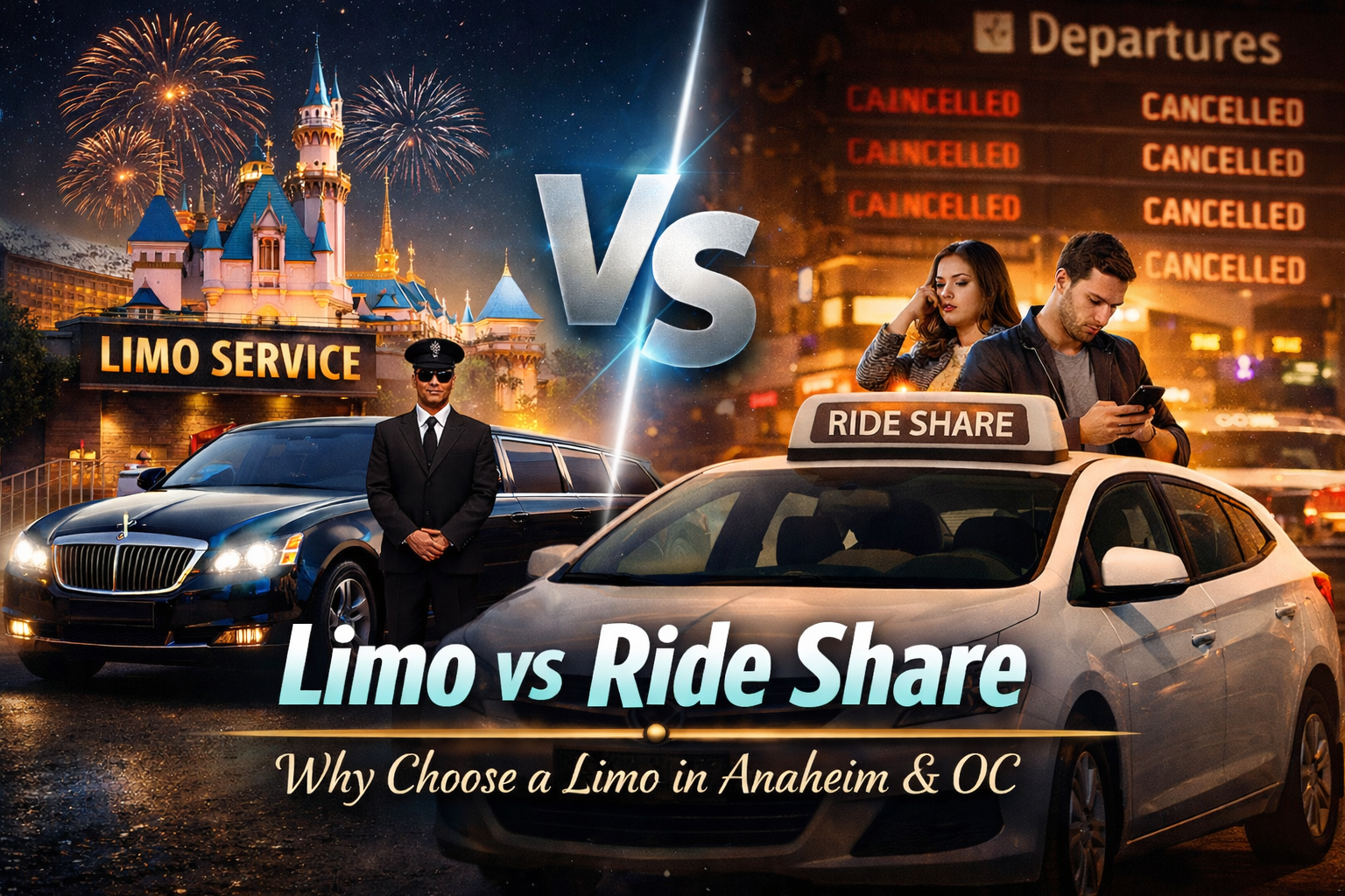 Limo vs. Ride Share: Why a Professional Limo Service Is Worth It