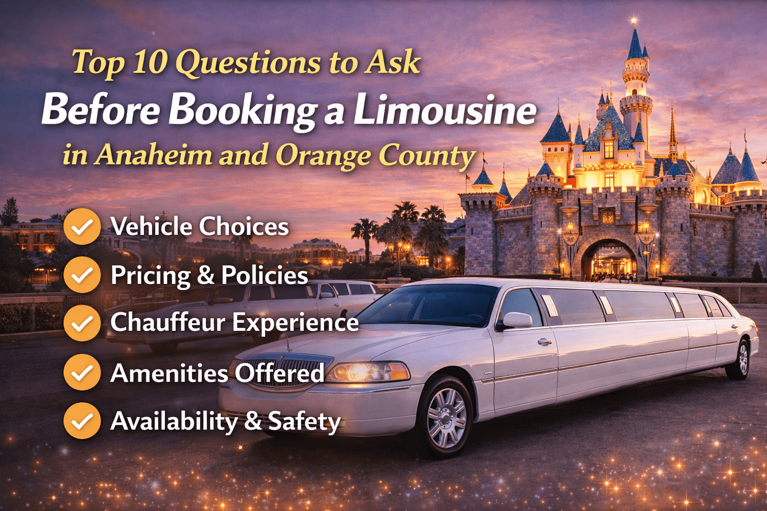 Top 10 Questions Before Booking a Limousine in OC