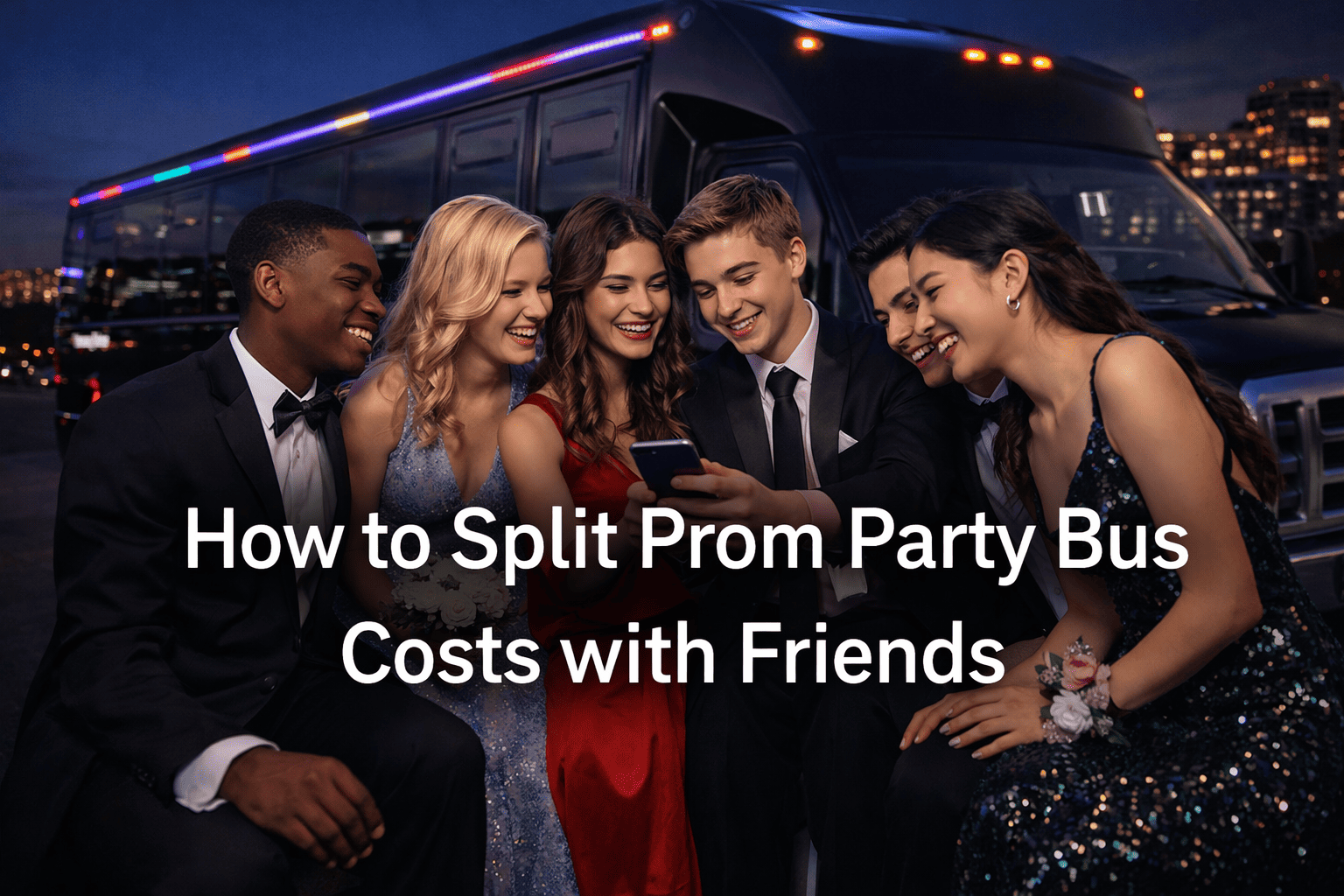 How to Split Prom Party Bus Costs with Friends | 5 Star Limo OC