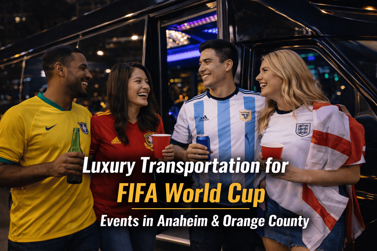 Luxury Transportation for FIFA World Cup Events in Anaheim & Orange County