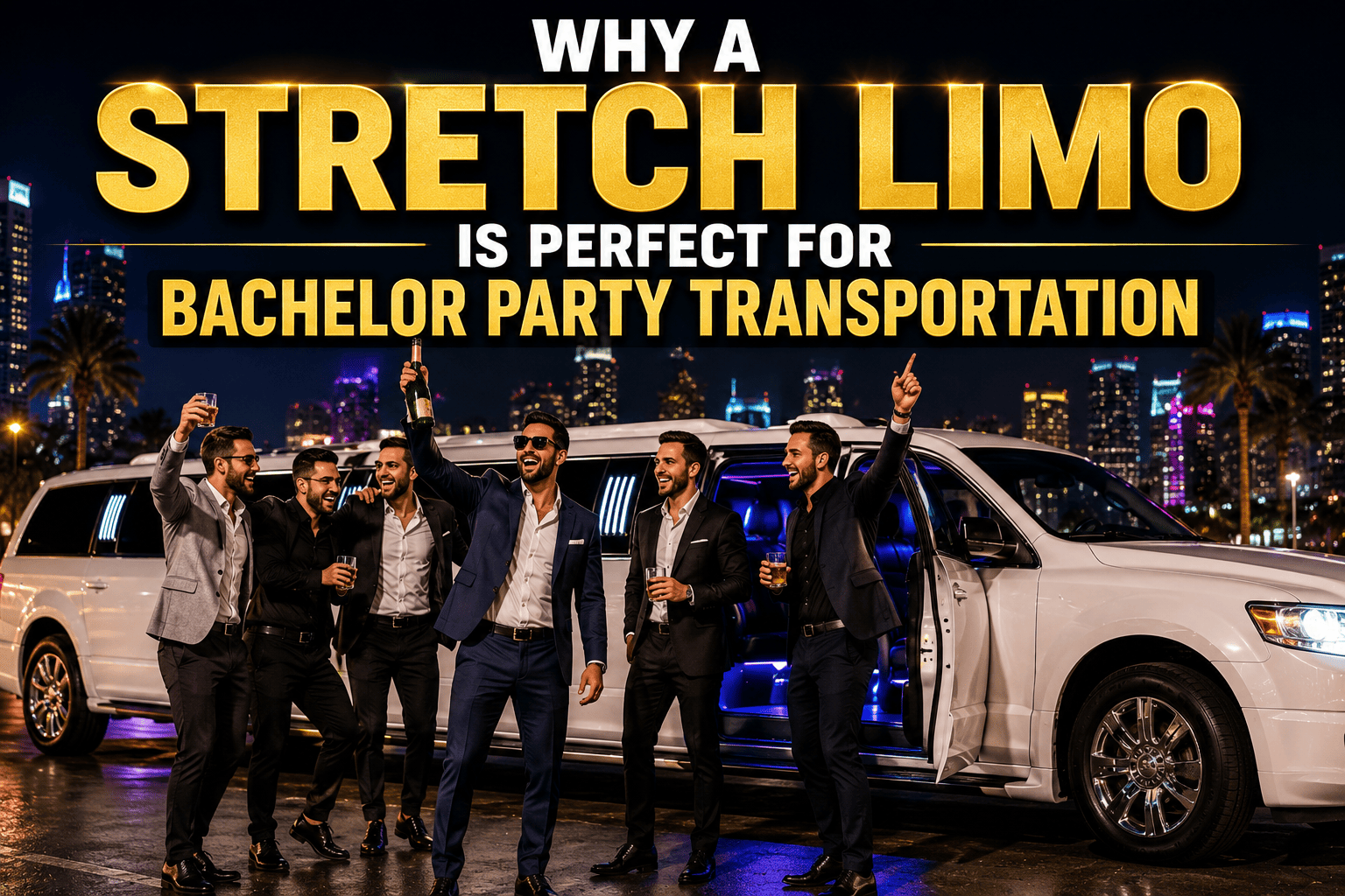 Why a Stretch Limo Is Perfect for Bachelor Party Transportation