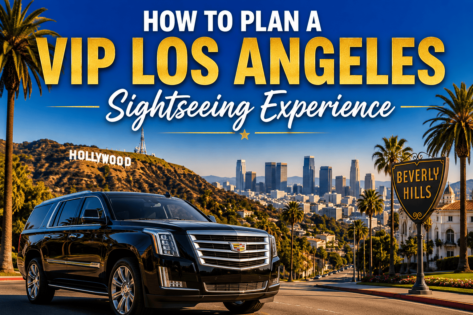 How to Plan a VIP Los Angeles Sightseeing Experience in Style