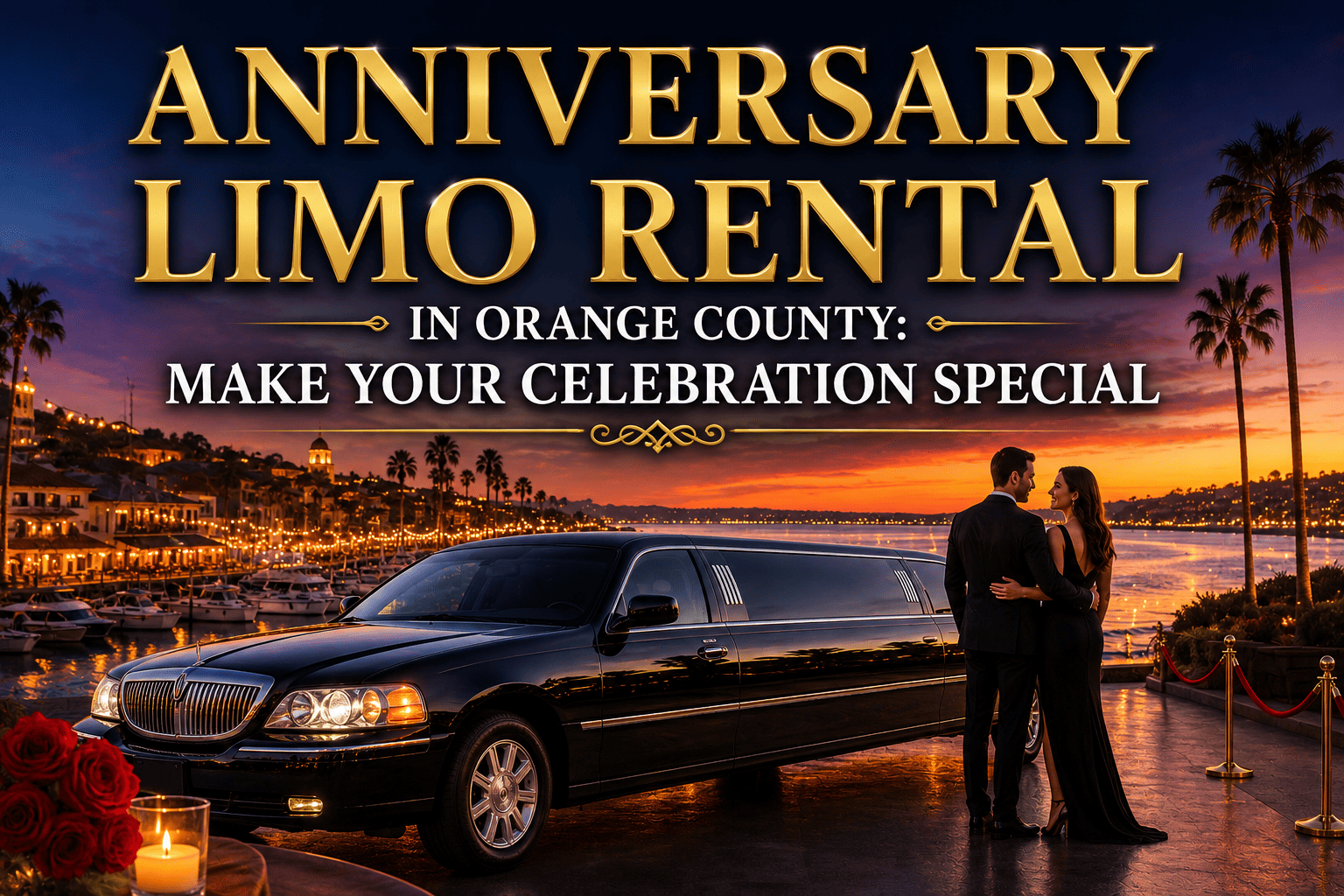 Anniversary Limo Rental in Orange County | 5 Star Limo OC