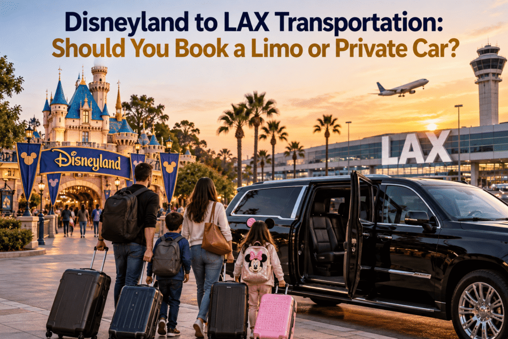 Disneyland to LAX transportation